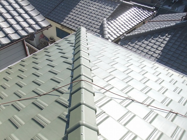 平板瓦への葺き替えもおまかせください